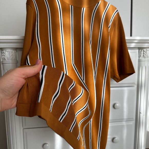 🔥 Sandro Paris Striped Knit Tee - Picture 3 of 11